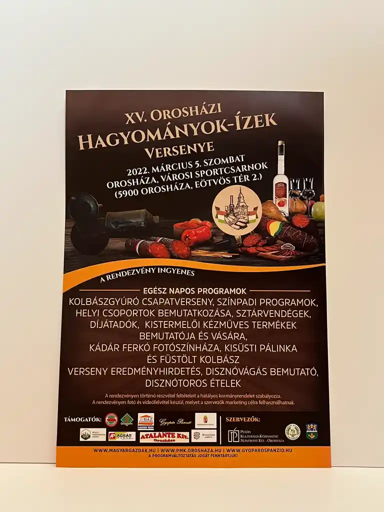 Kis szórólap minta