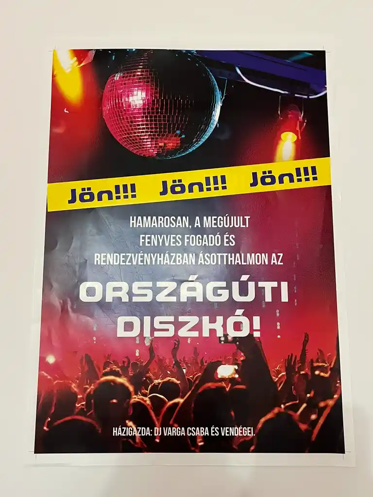 Nagy szórólap minta